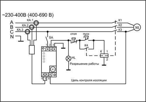 Реле контроля и защиты смартреле РЗ